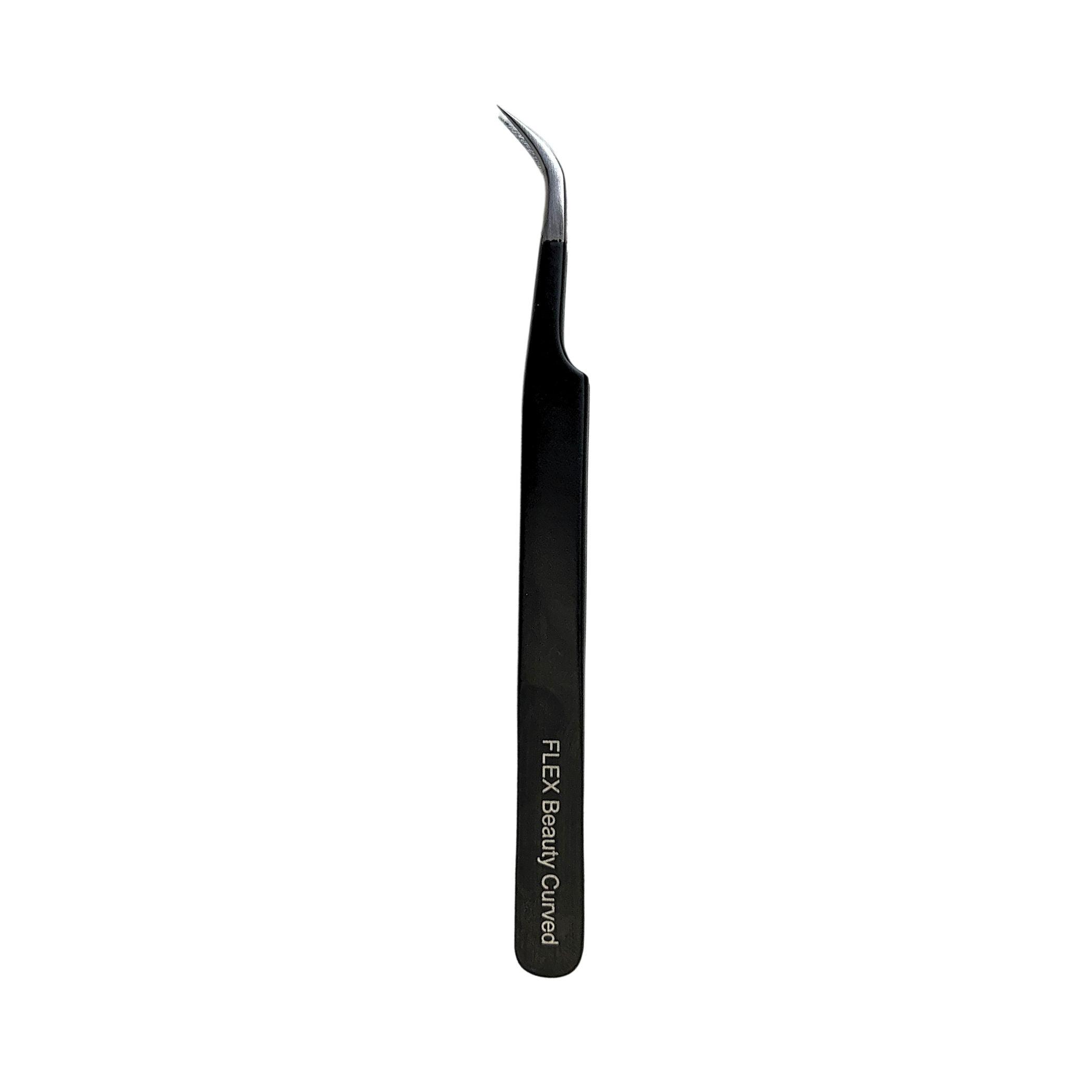 FLEX Beauty Curved Tweezers - The Beauty House Shop