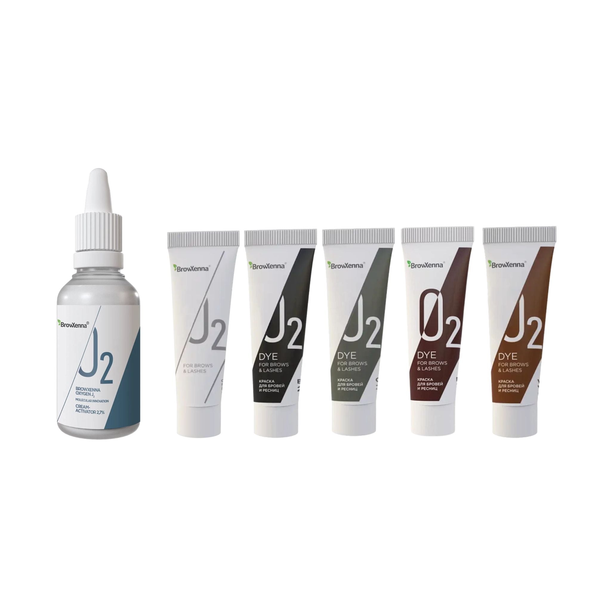 BrowXenna Oxygen J2 Smart Coloring System Mini Kit