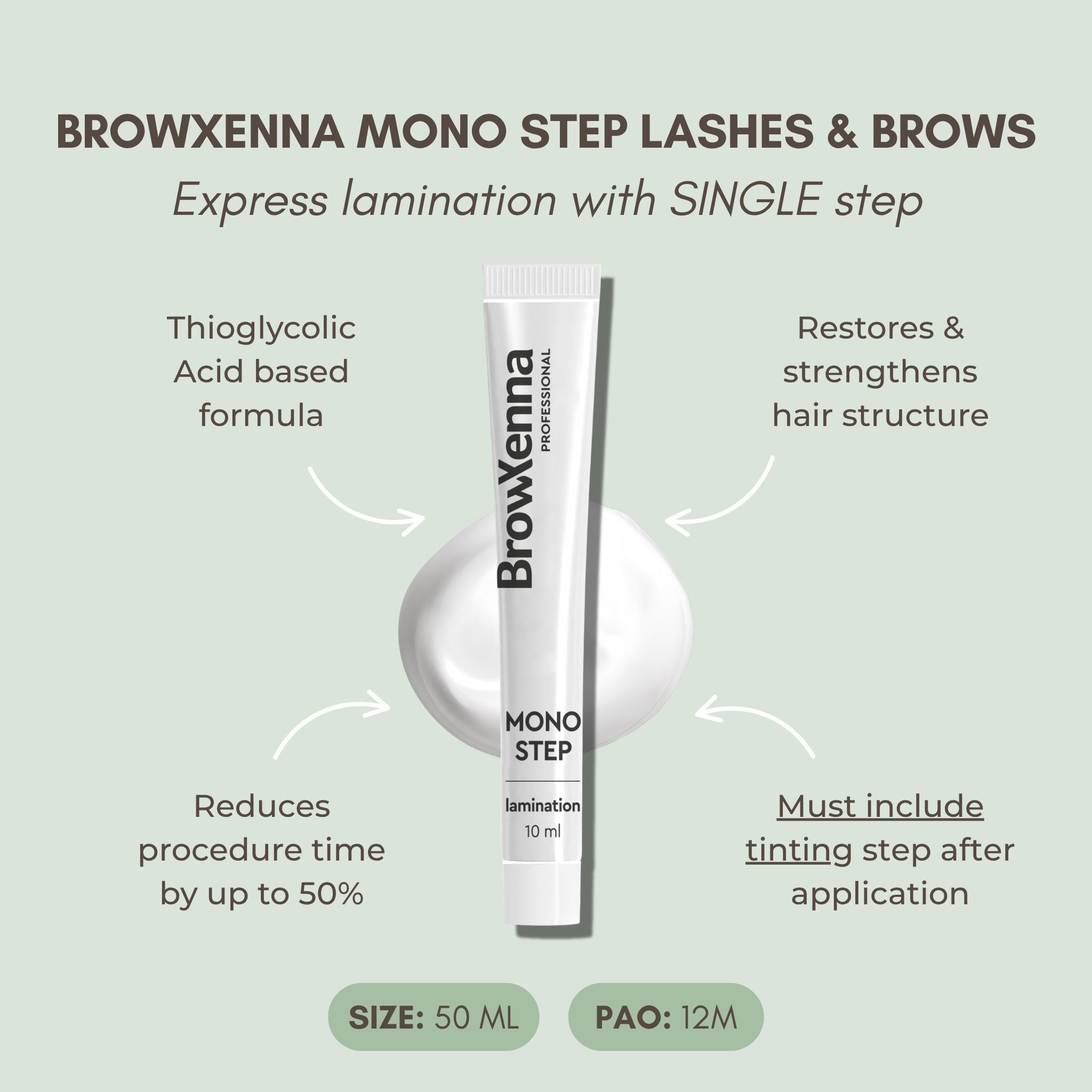 BrowXenna Mono Step Lamination