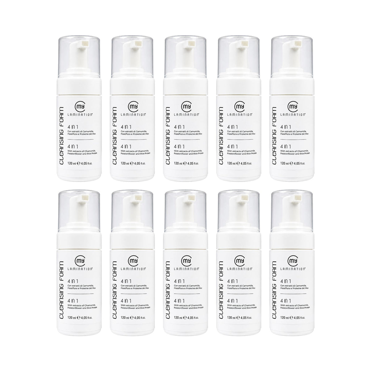My Lamination 4 in 1 Cleansing Foam Retail Bundle