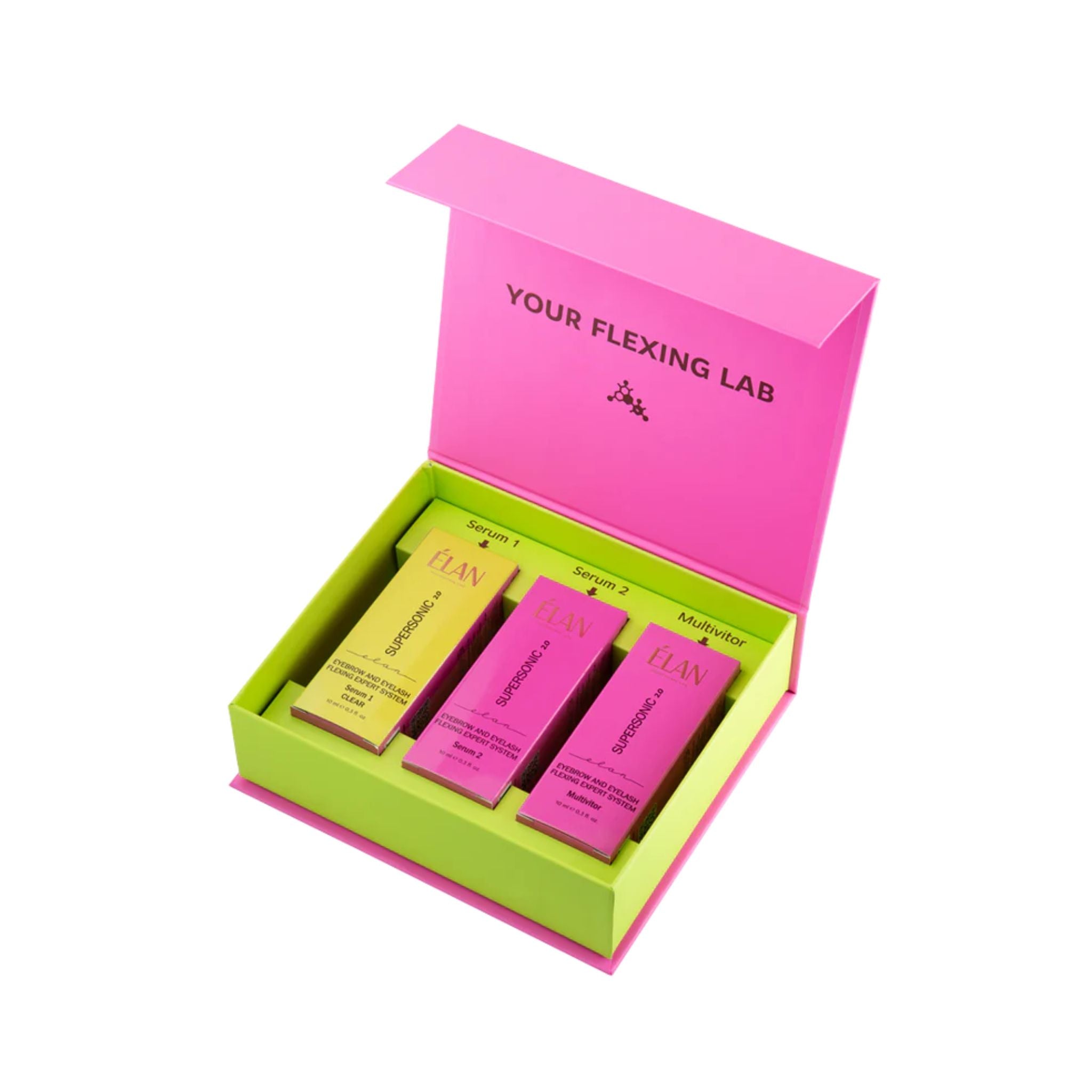 ELAN SUPERSONIC 2.0 Eyebrow & Eyelash Flexing System Kit