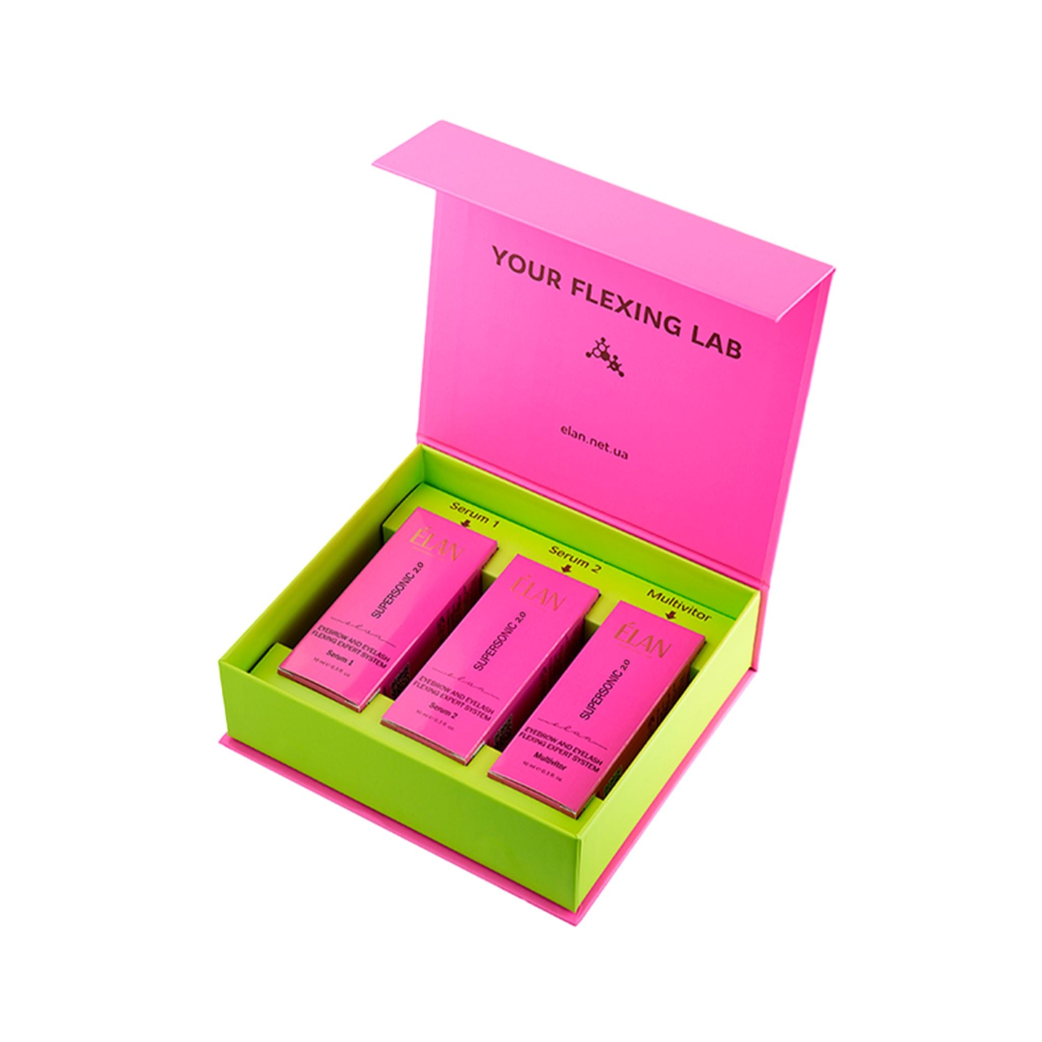 ELAN SUPERSONIC 2.0 Eyebrow & Eyelash Flexing System Kit