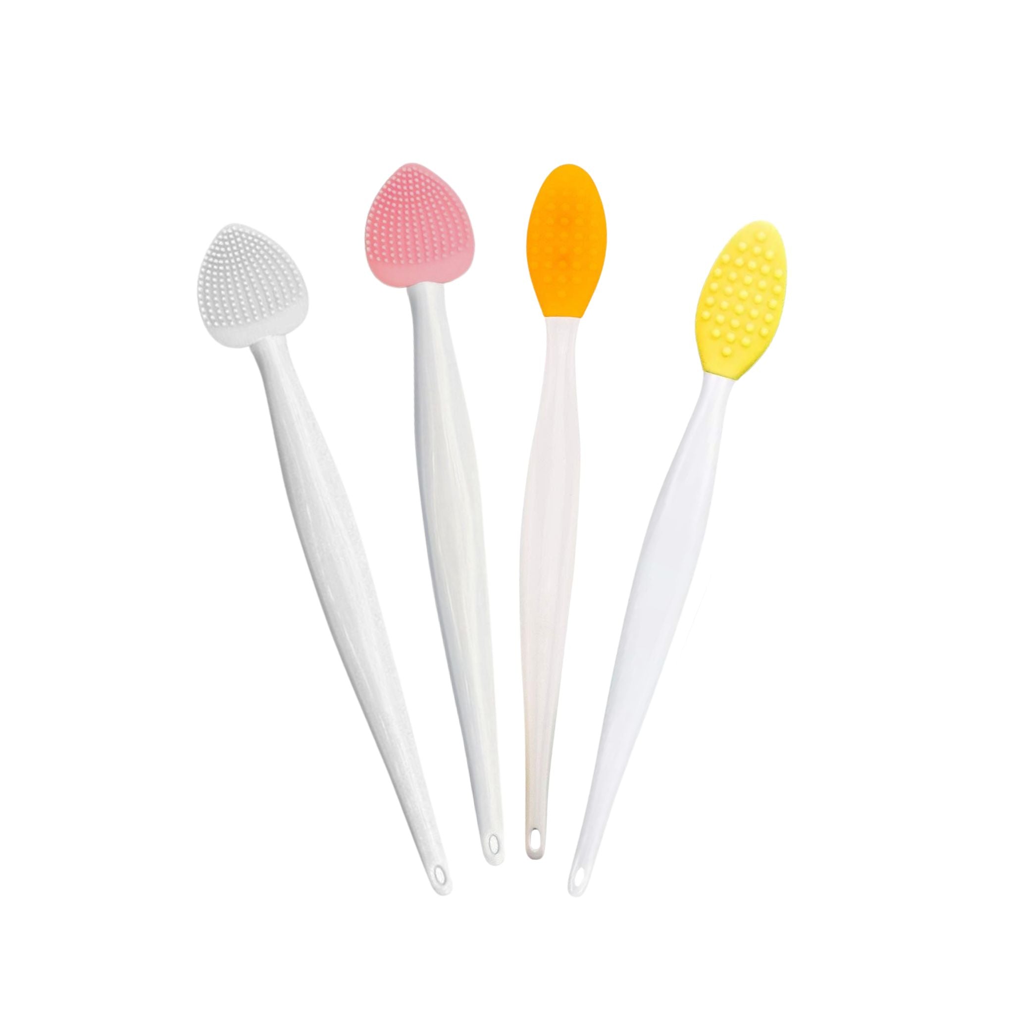 FLEX Beauty Double Sided Silicone Exfoliation Brush Duo
