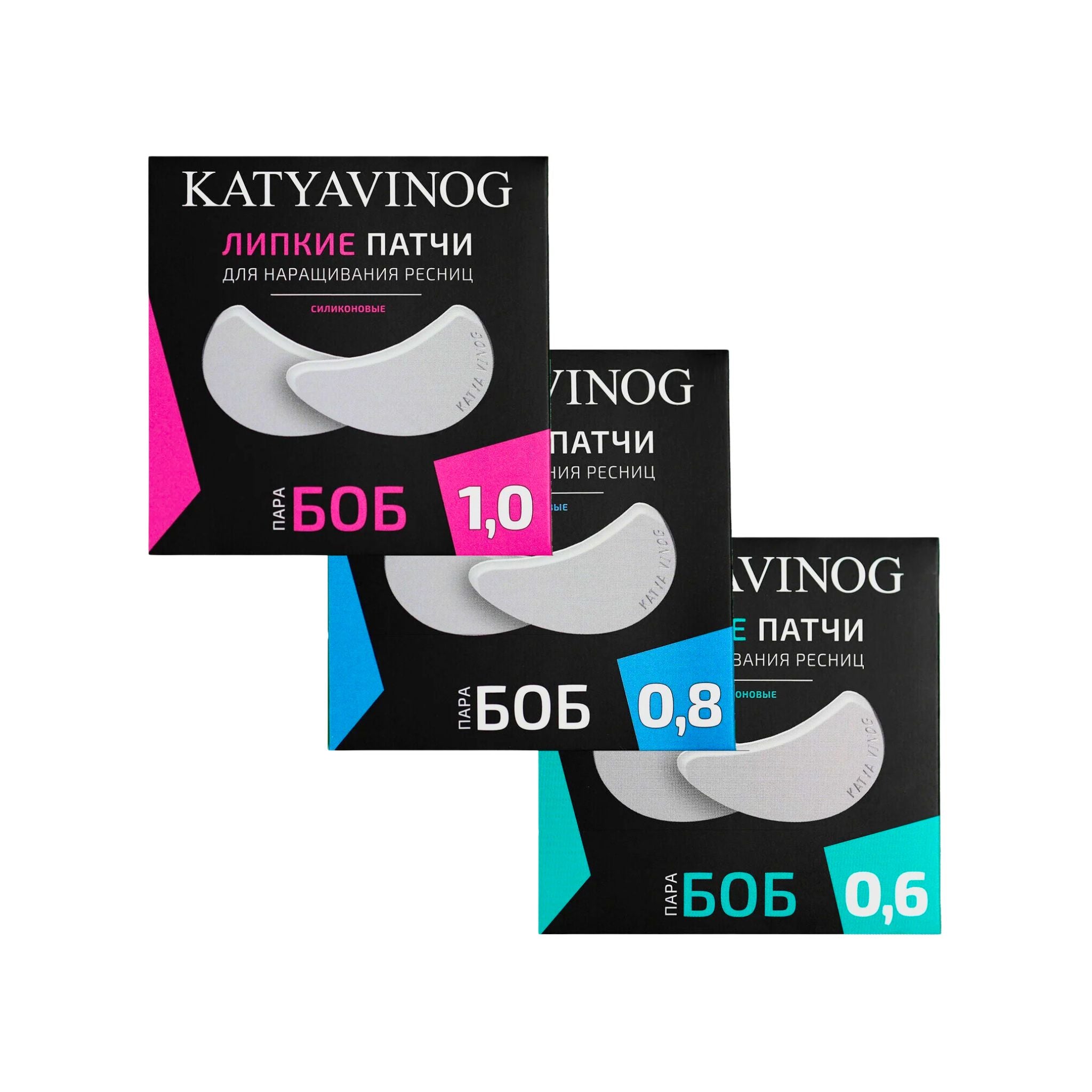 Katya Vinog Sticky Patches for Eyelash Extensions - Bob