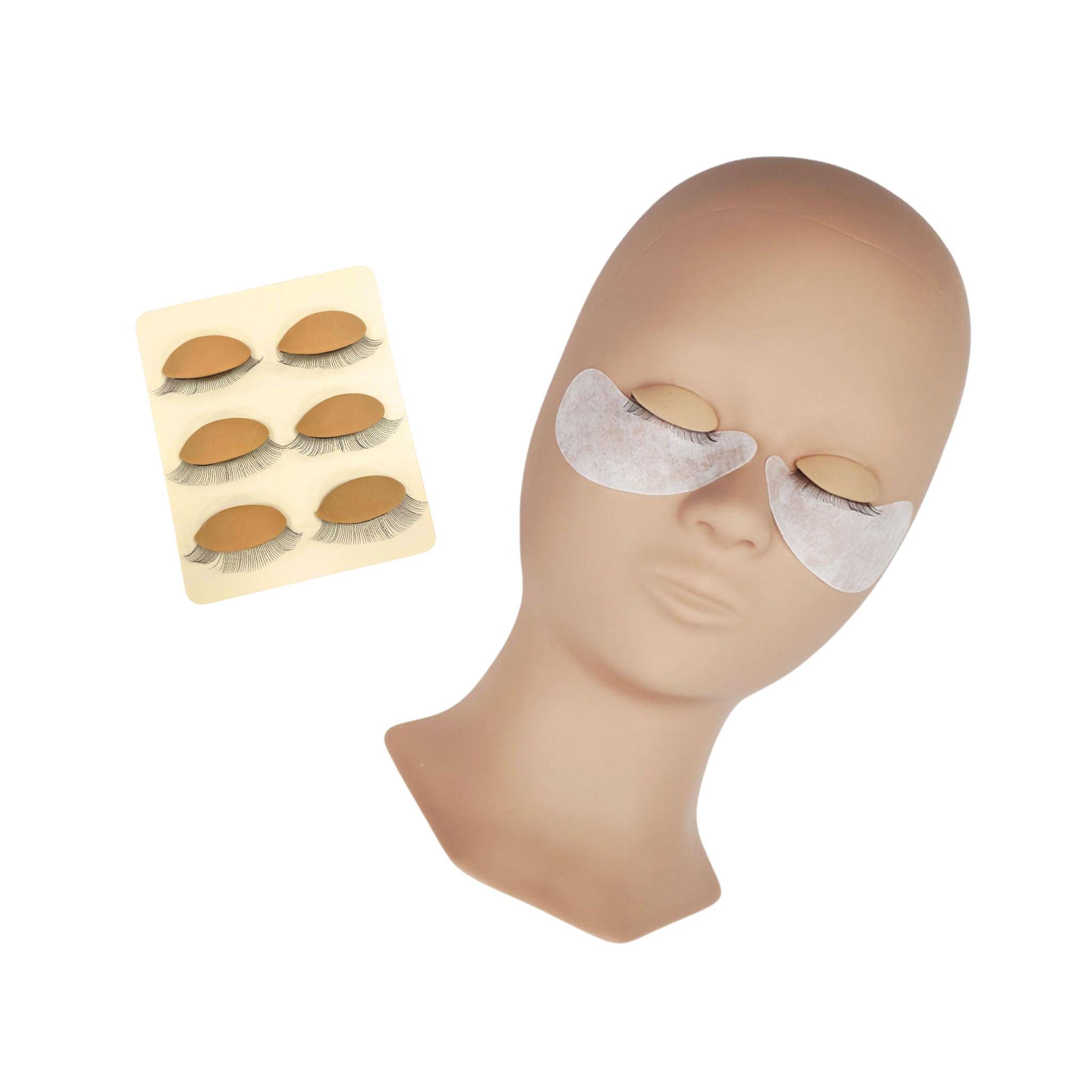 Practice Mannequin Head w/ Removable Eyelids - The Beauty House Shop