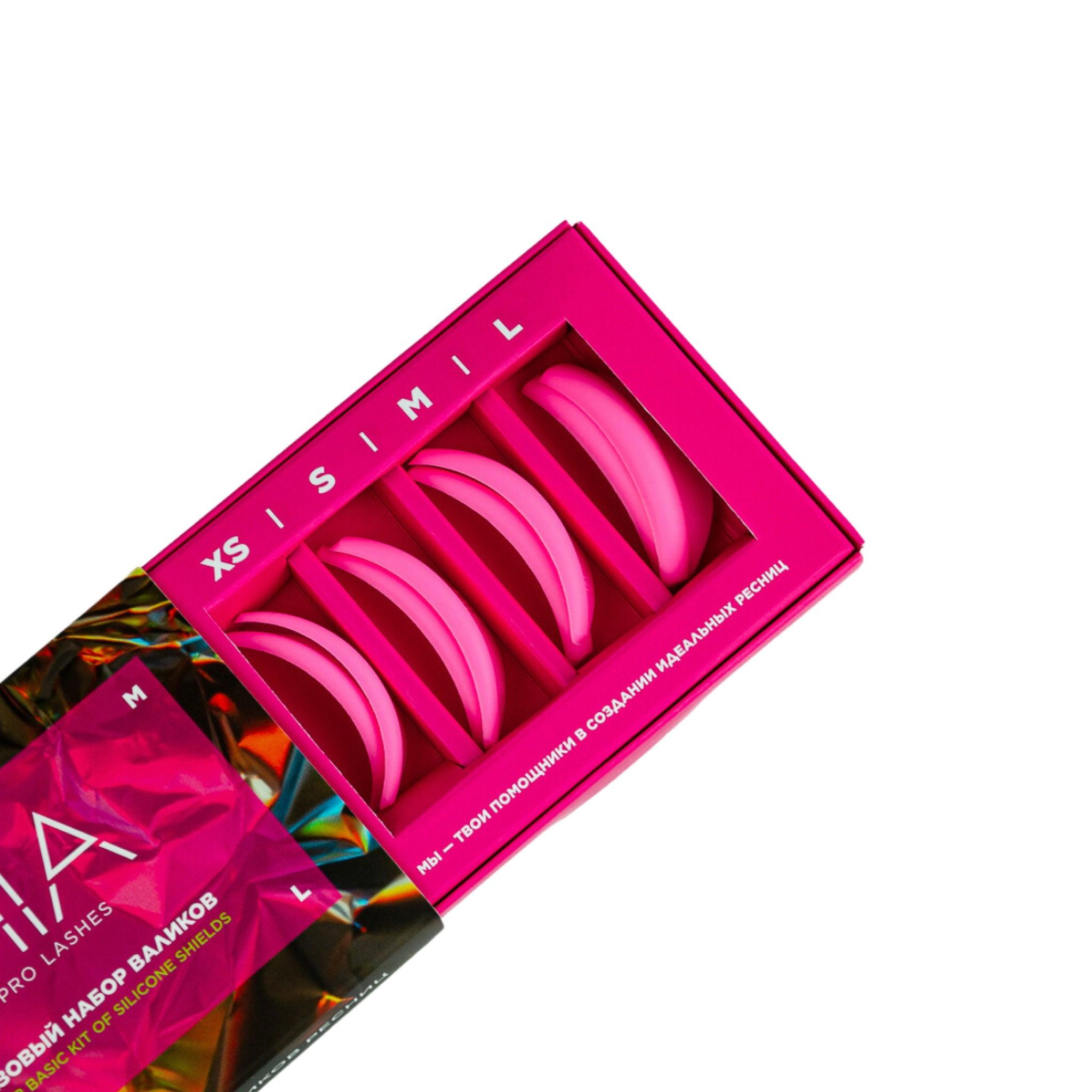 MIA PRO LASHES Lash Lift Shields 4 Pack - Pink