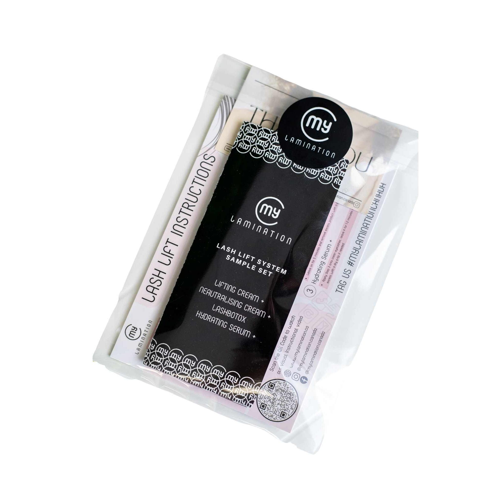 My Lamination Lash Lift Sample Front