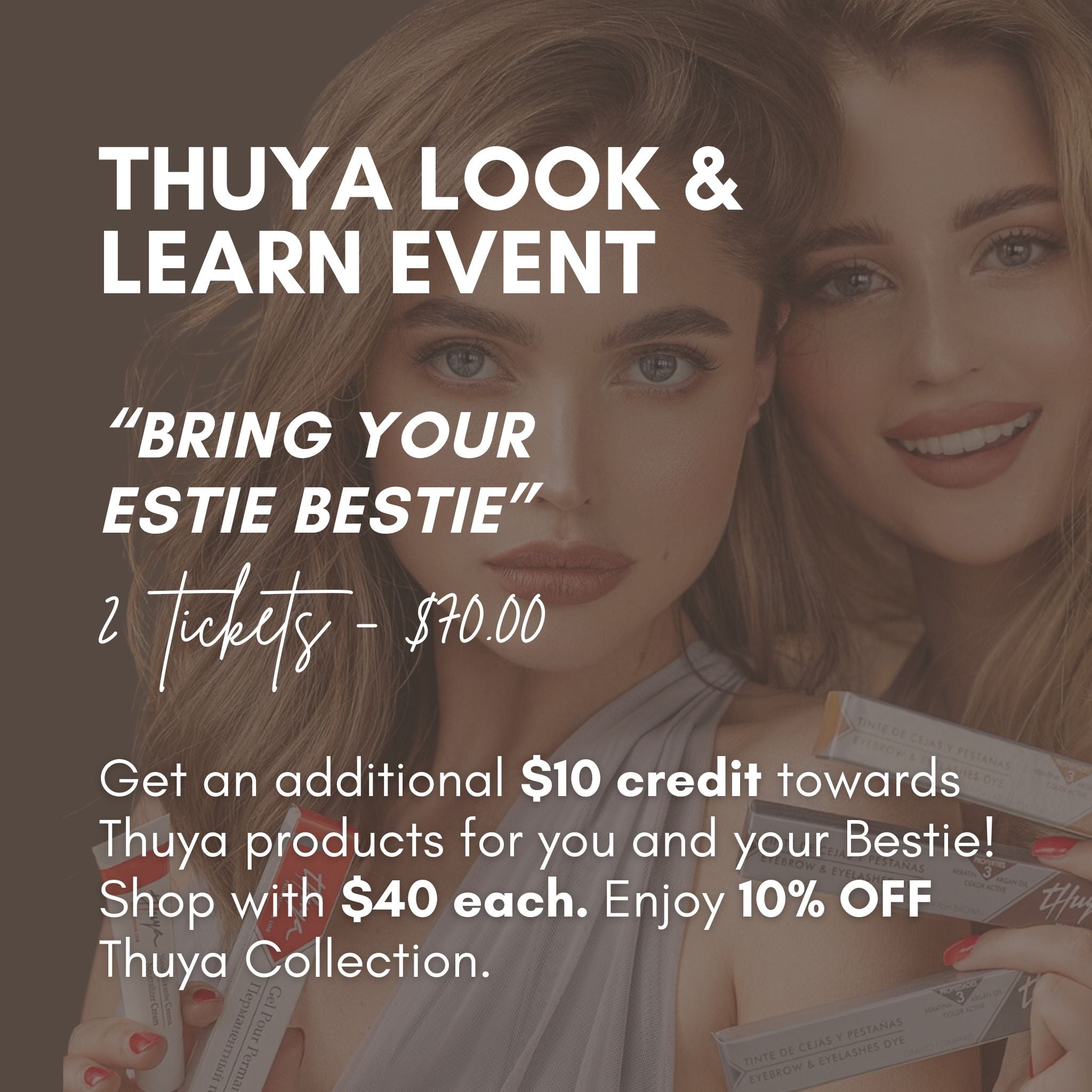 Thuya x The Beauty House Shop Look & Learn Event