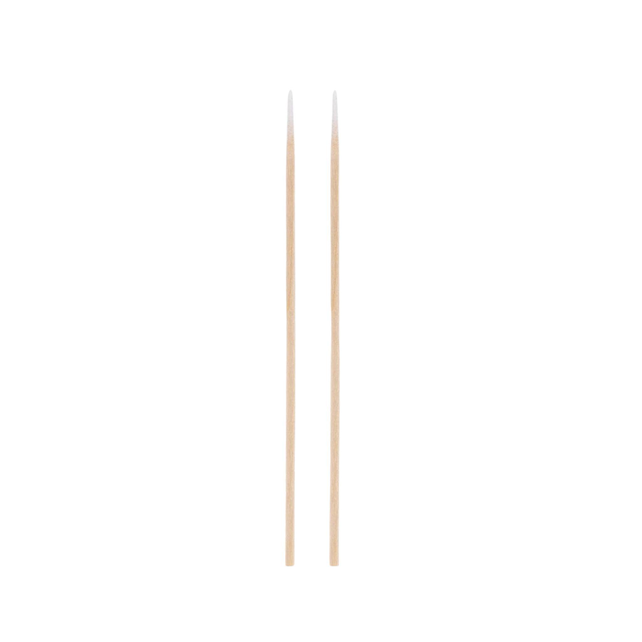 FLEX Beauty Wooden Pointed Cotton Applicators - 100pc