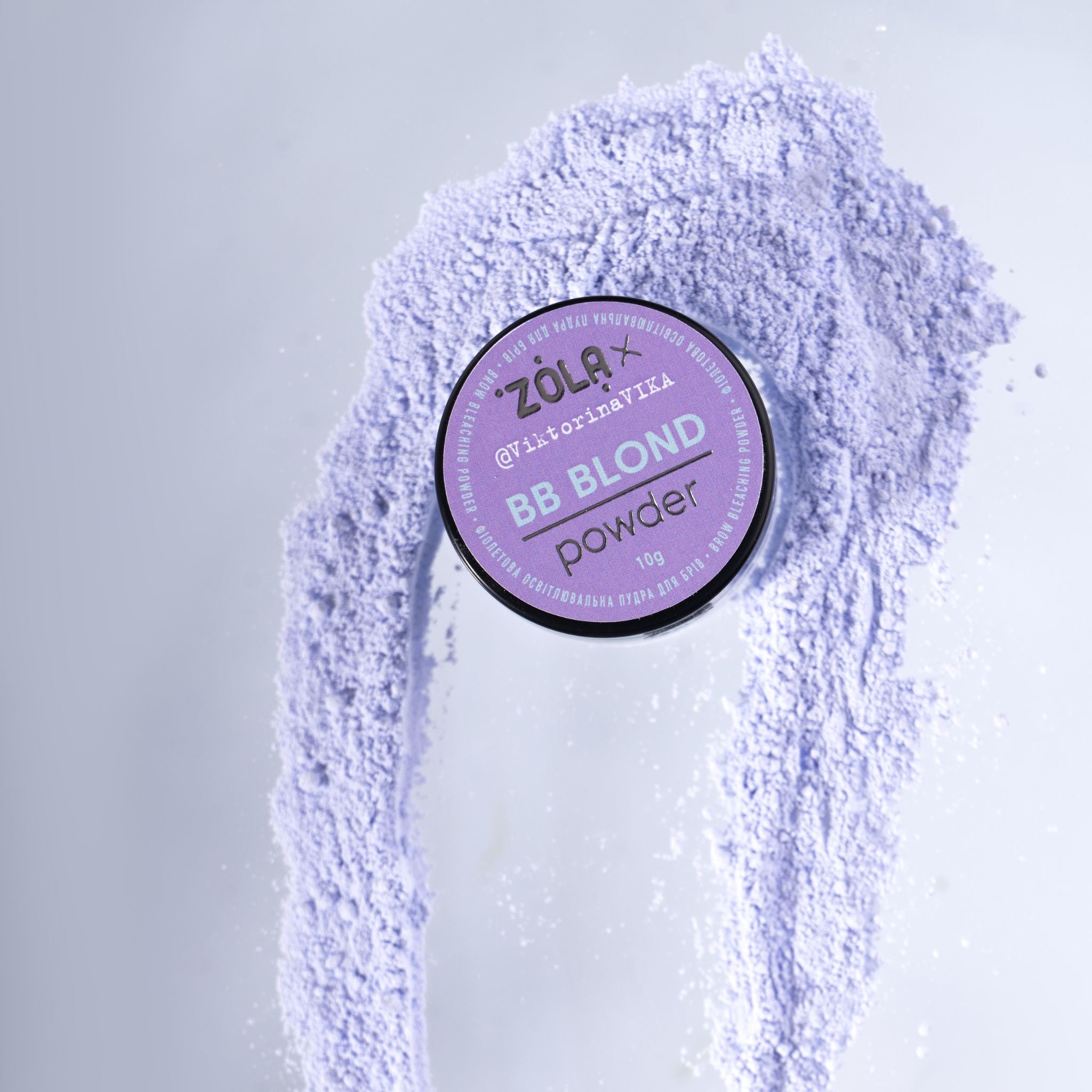 ZOLA Brow Brightening BB Blond Powder Violet