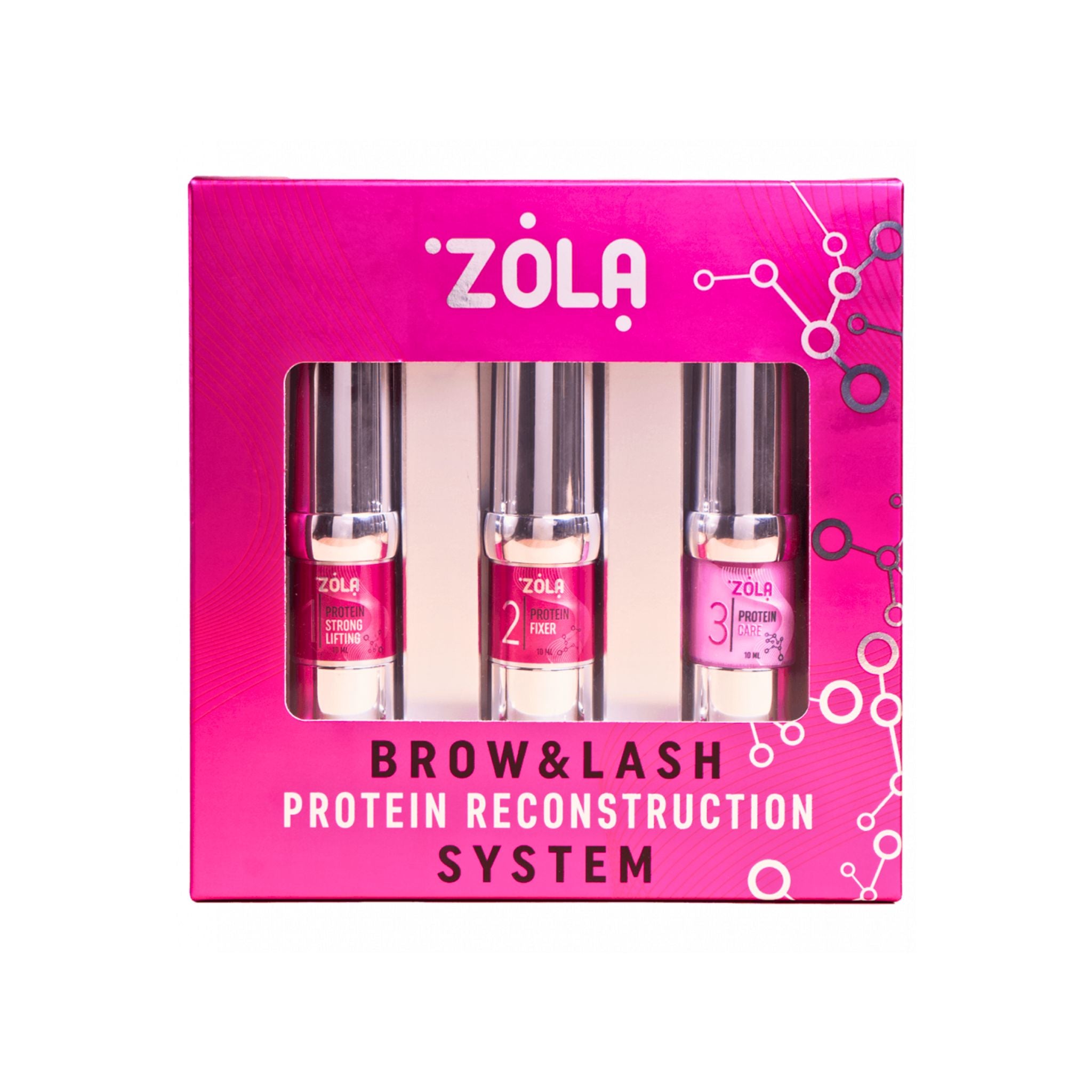 ZOLA Brow & Lash Protein Reconstruction System Kit