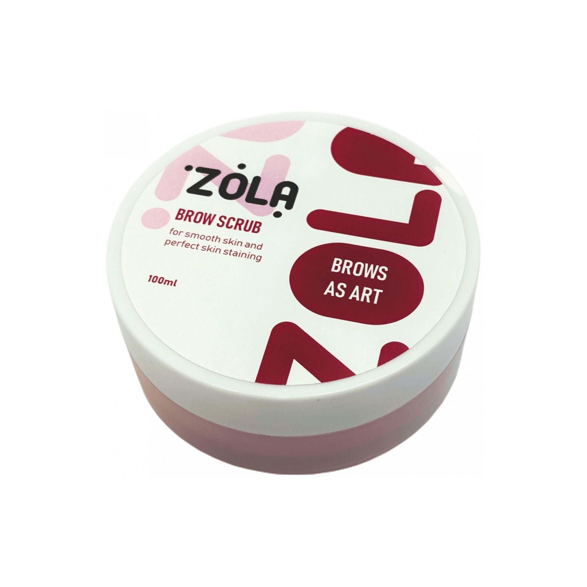 ZOLA Eyebrow Scrub Pink