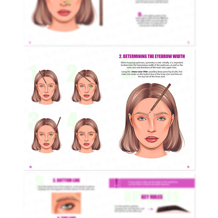 ELAN Brow Book E-BOOK - The Beauty House Shop