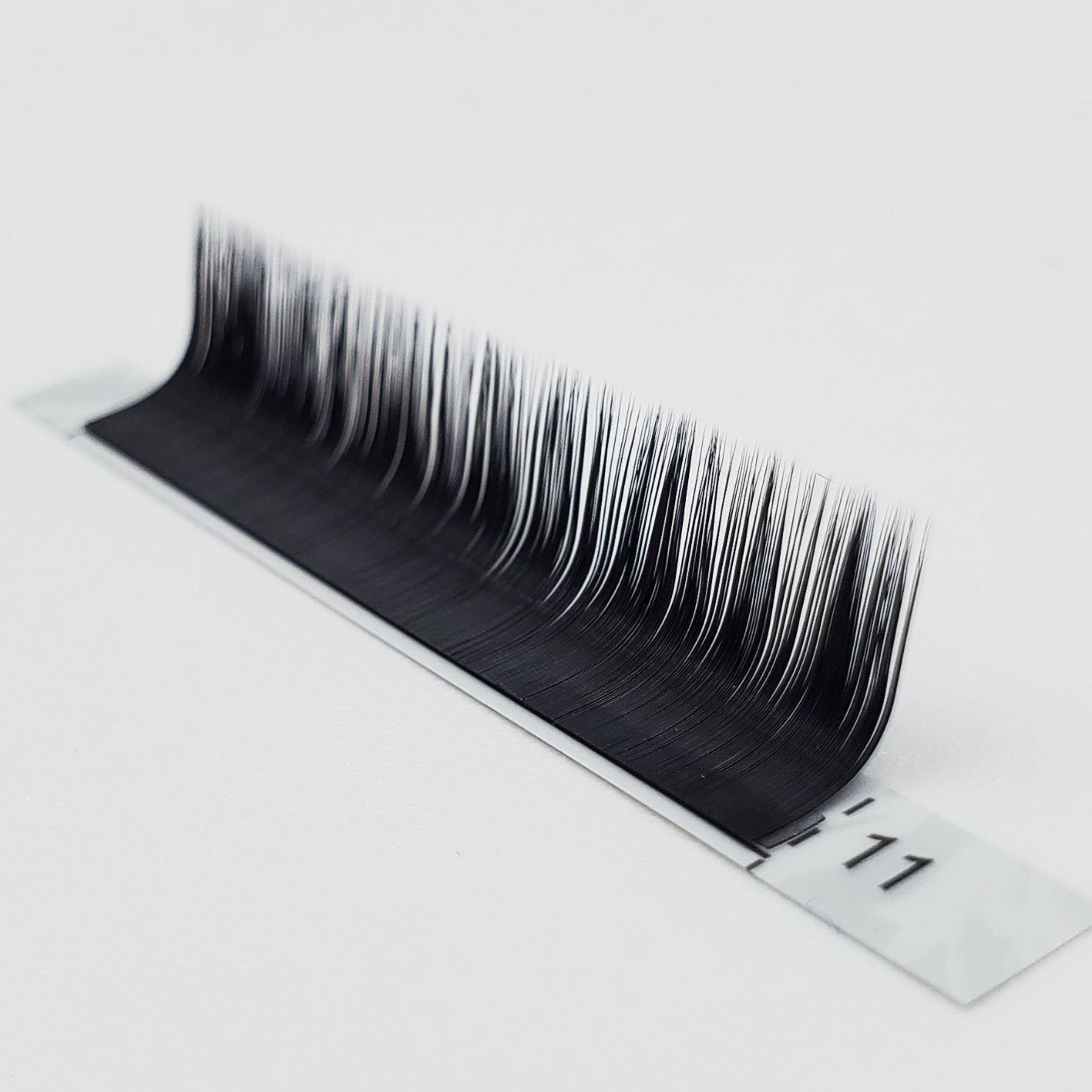 M curl eyelash extensions