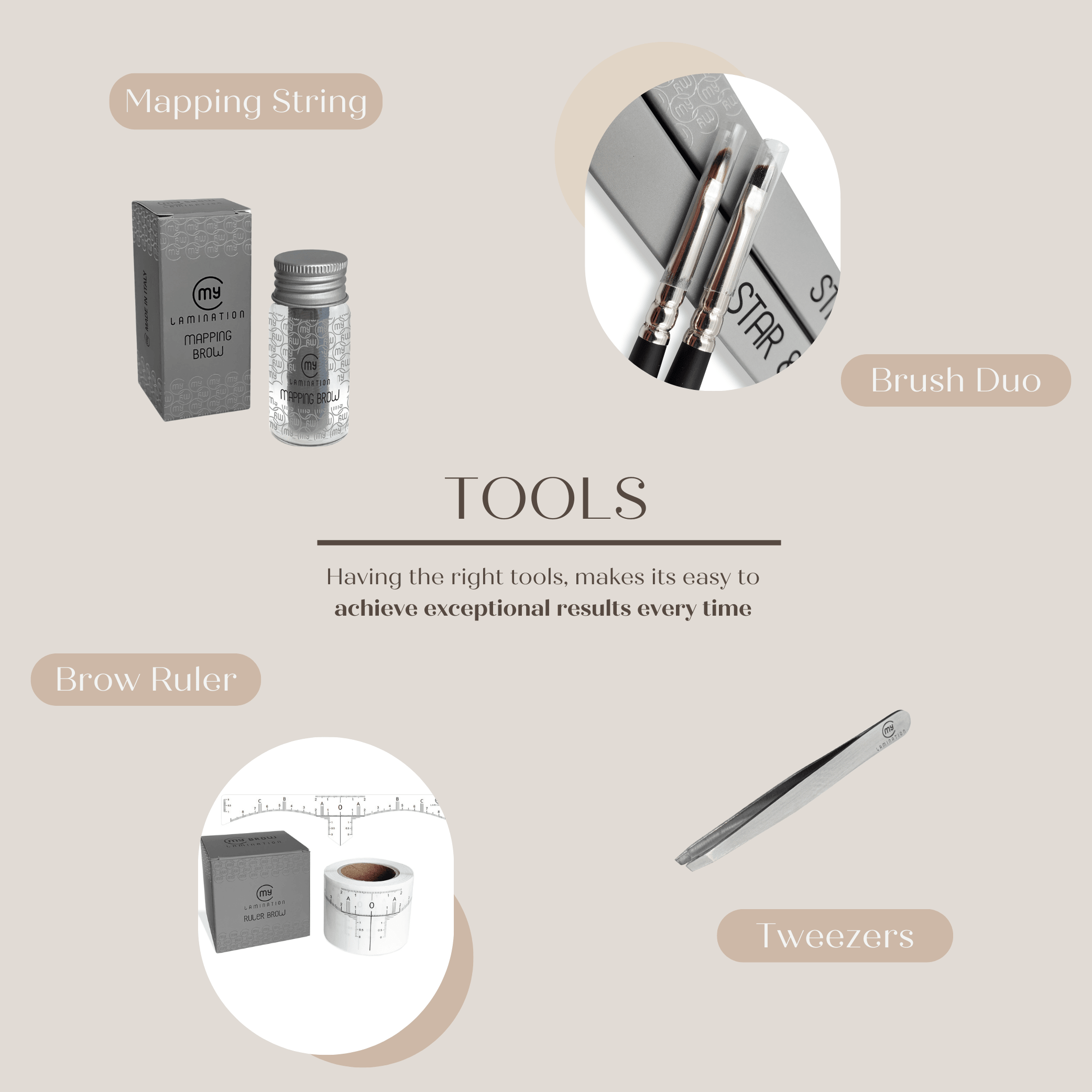 My Lamination Brush Combo Star & Diva - The Beauty House Shop