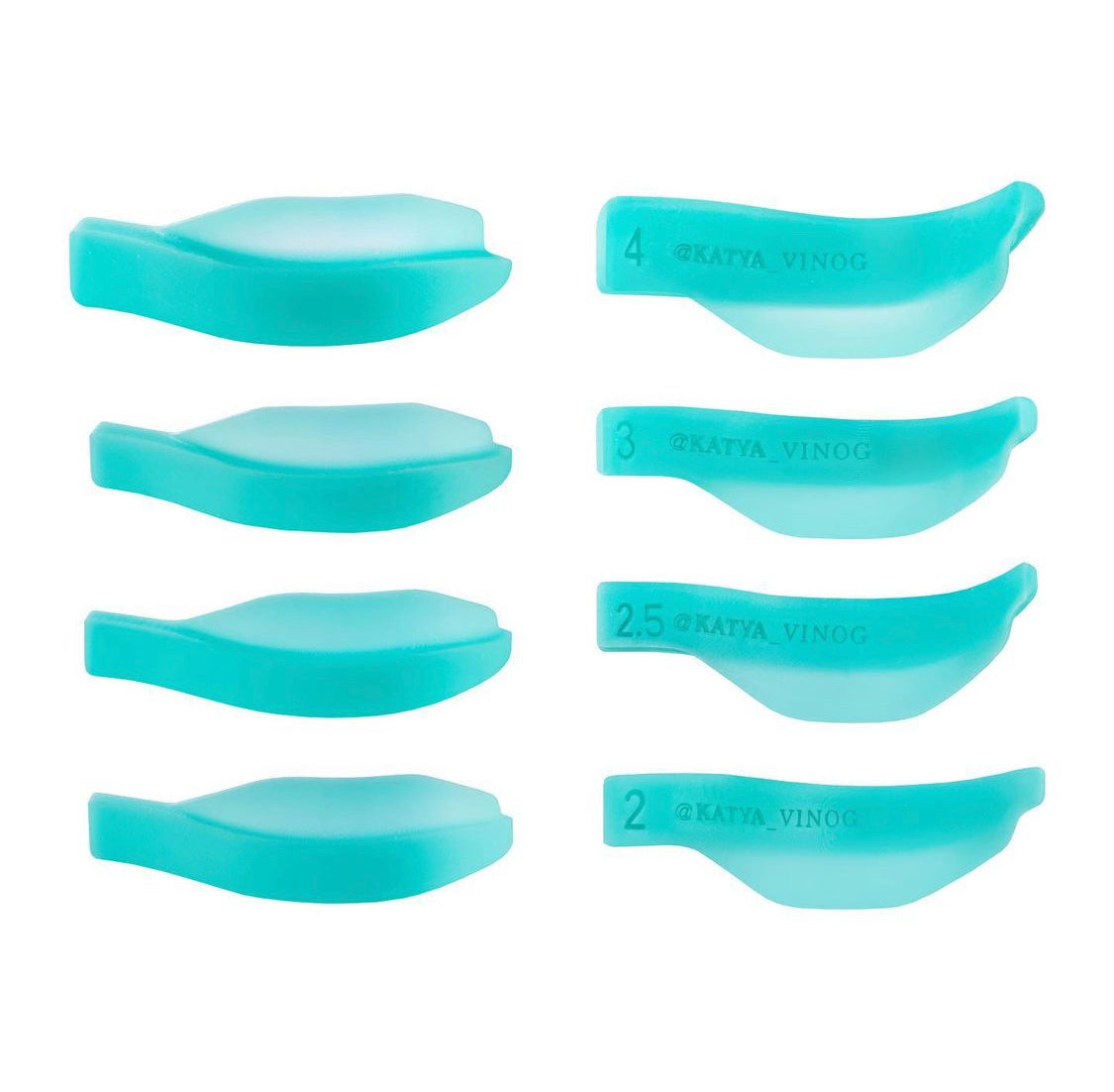 Katya Vinog Lash Lift Shields Original - Teal