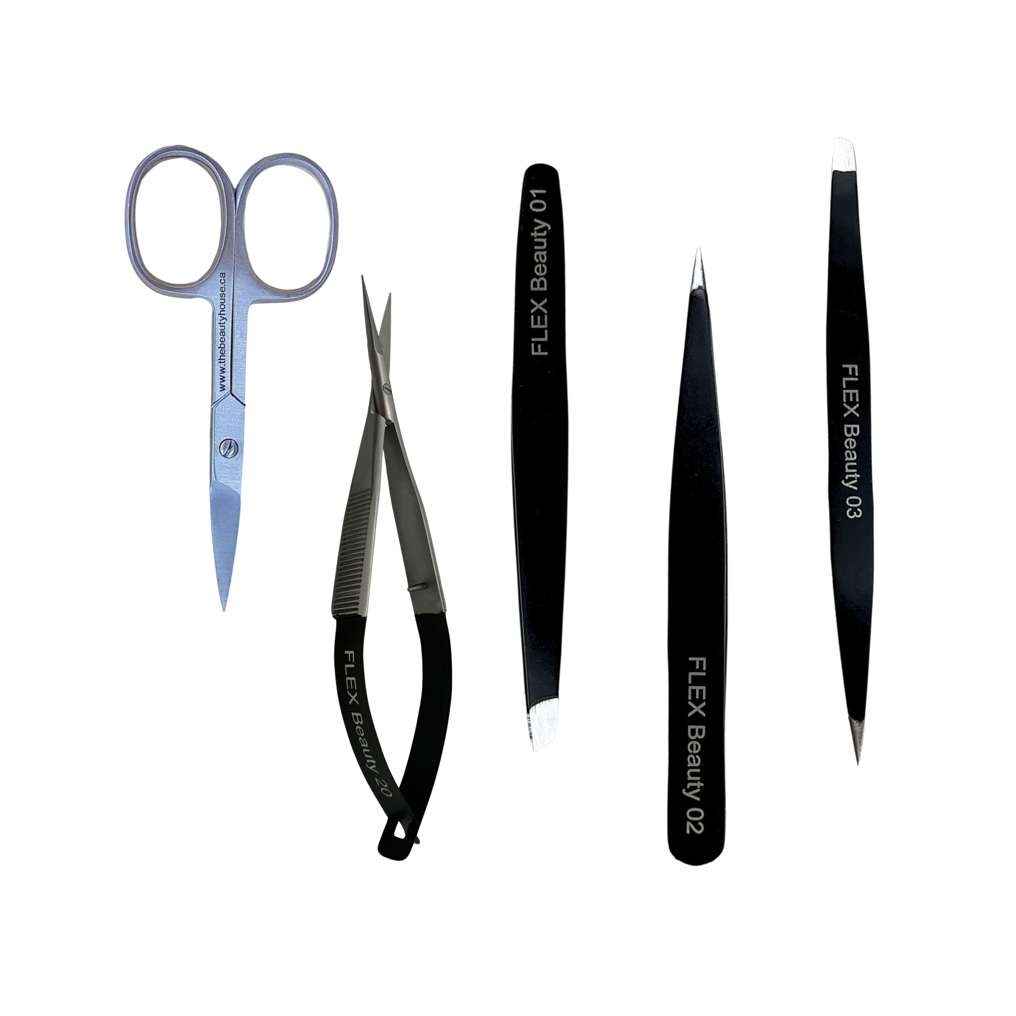 FLEX Beauty Japanese Steel Brow Tool Kit