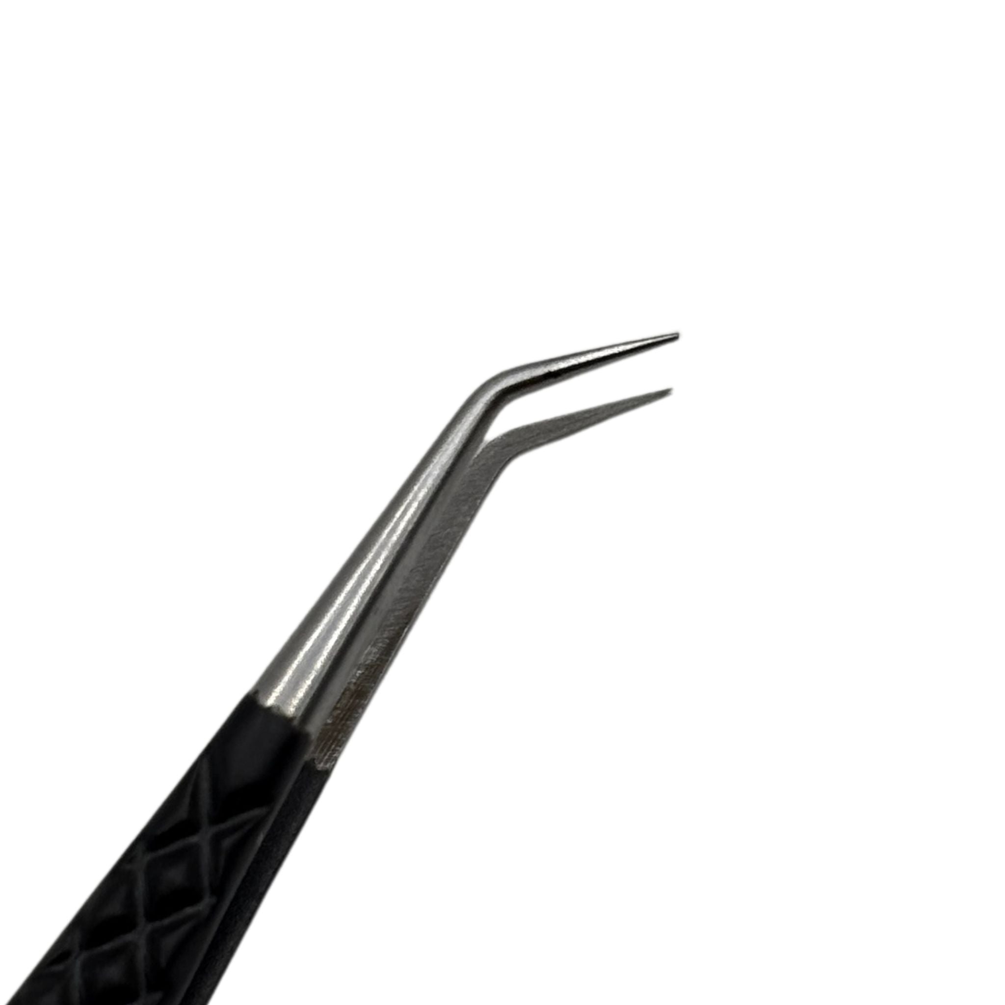 FLEX Beauty 45 Degree Tweezers - Long Handle