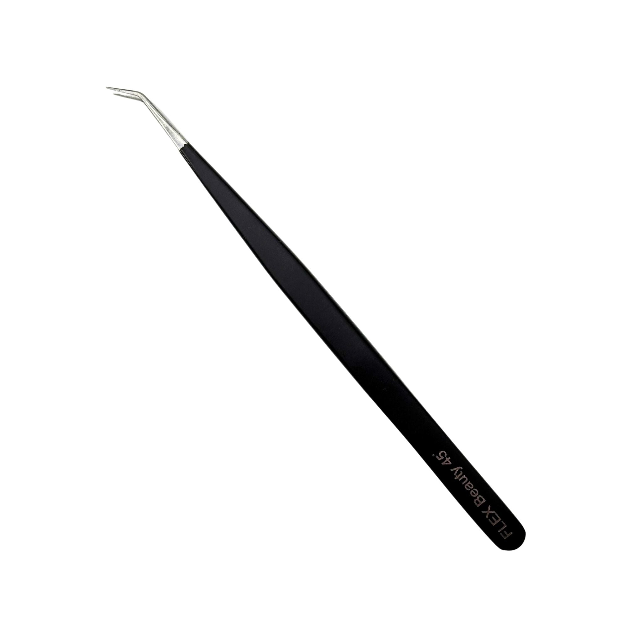 FLEX Beauty 45 Degree Tweezers - Long Handle