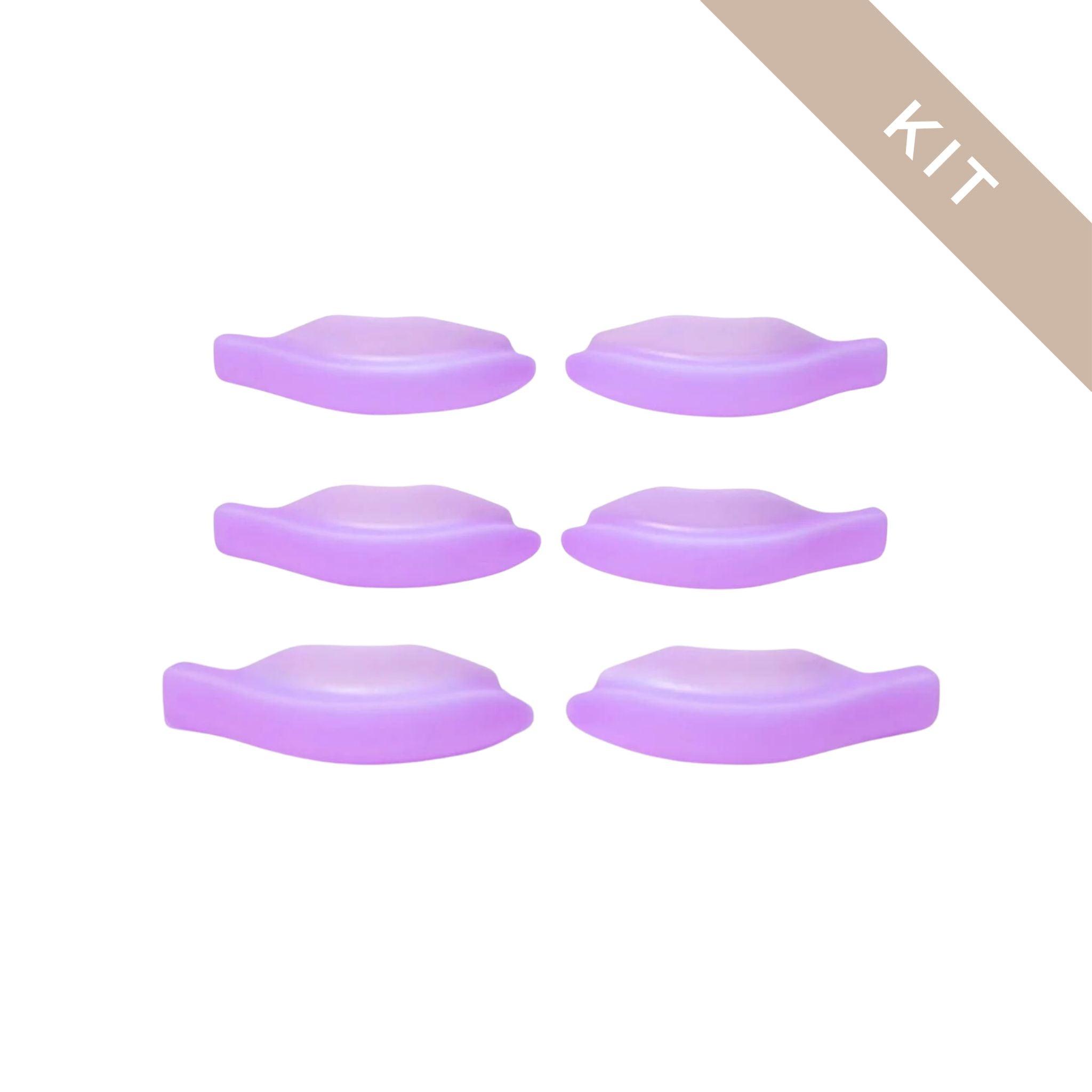 Katya Vinog Lash Lift Shields Purple 3 Pairs (3.5/4/4.5) Kit