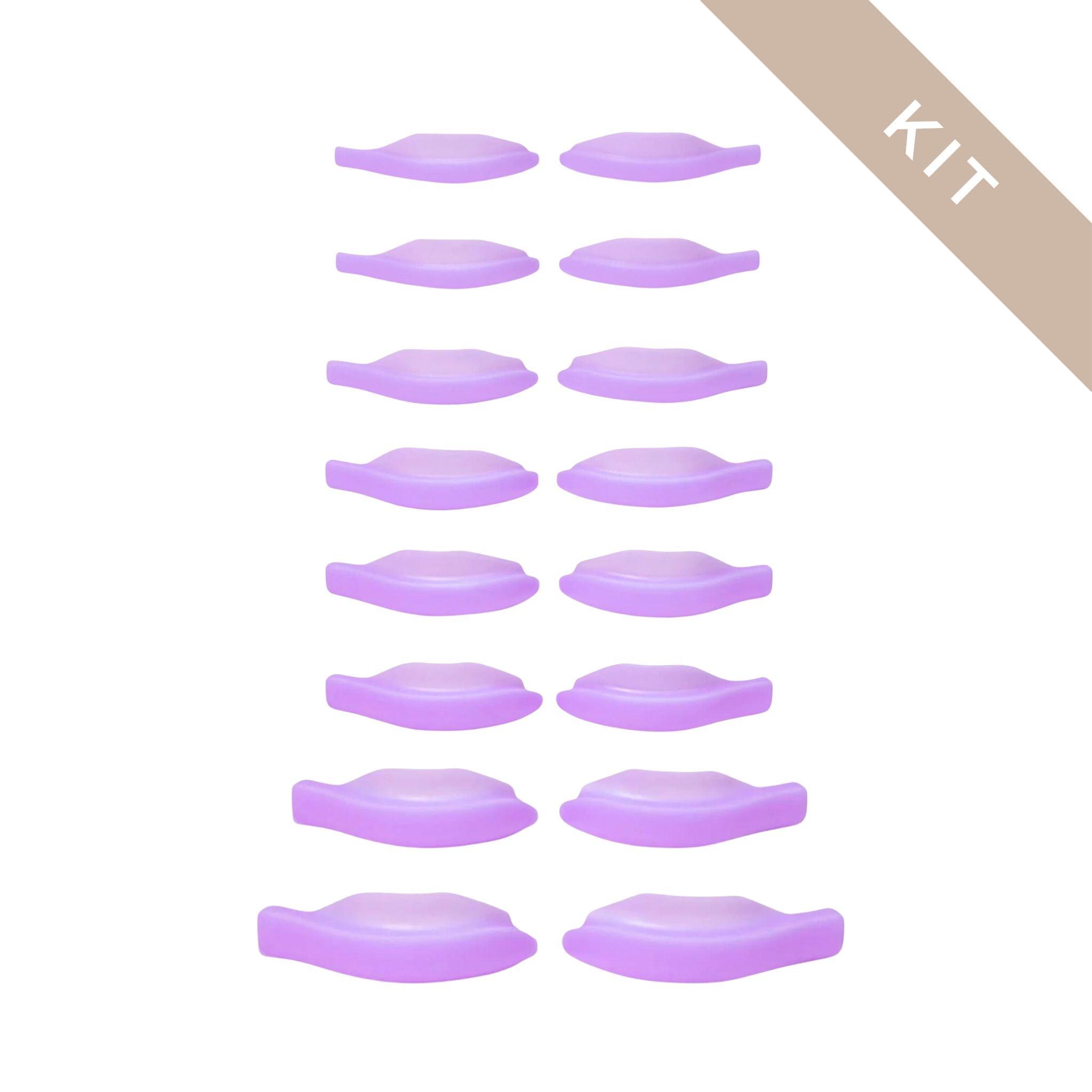 Katya Vinog Lash Lift Shields Purple 8 Pairs Kit