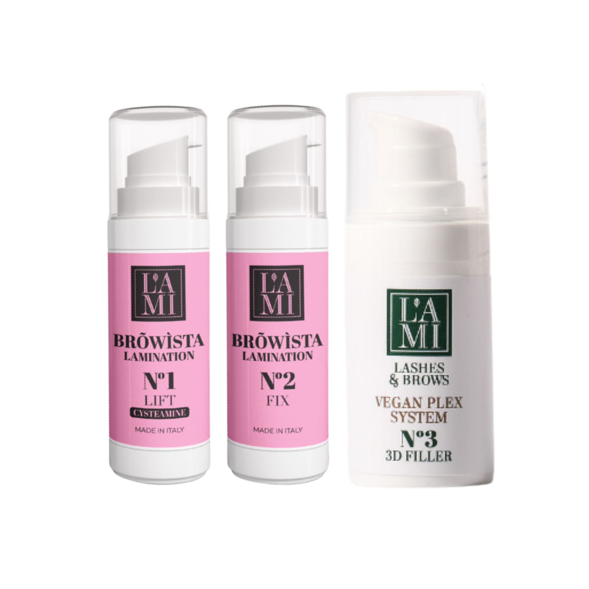 Lami Lashes & Brows Browista Lamination System Kit - Bottle