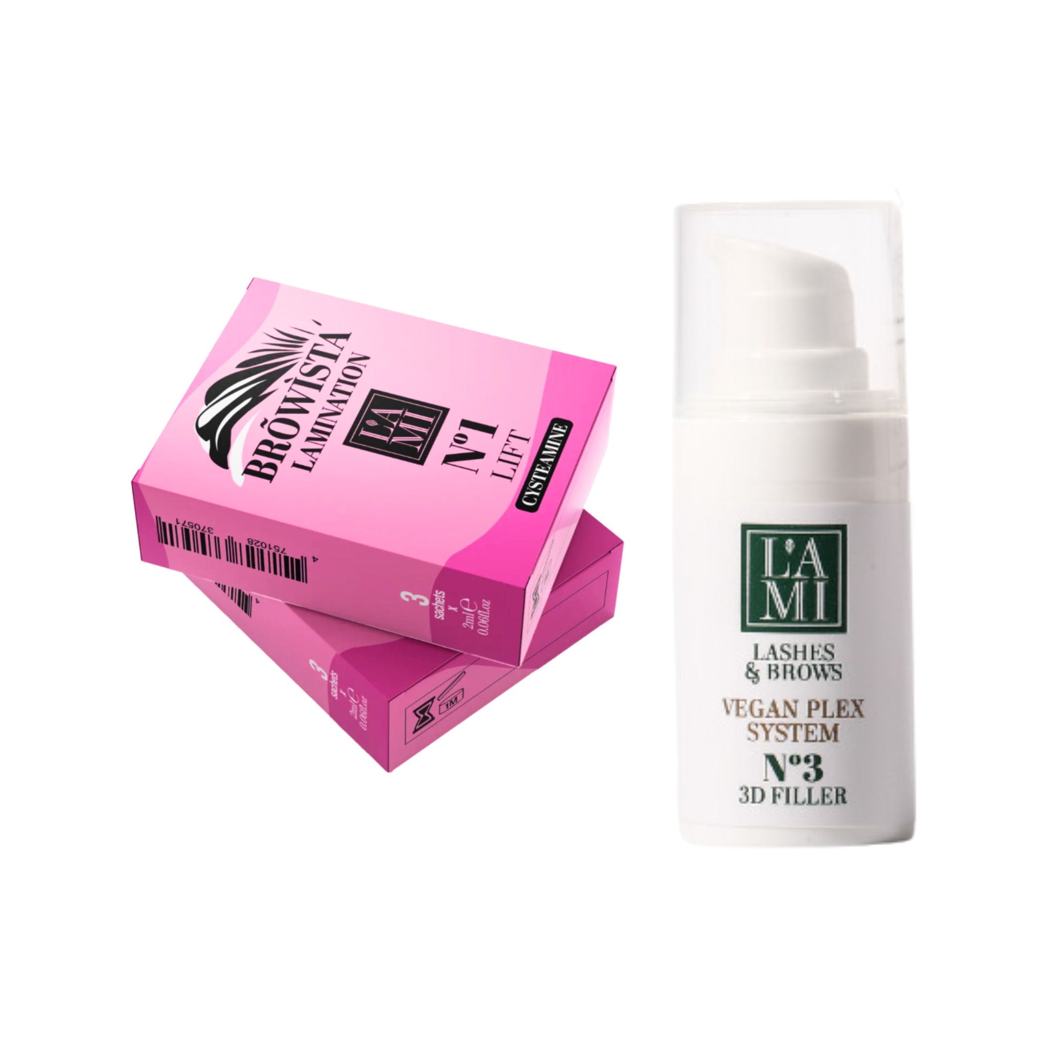 Lami Lashes & Brows Browista Lamination System Kit - Sachets