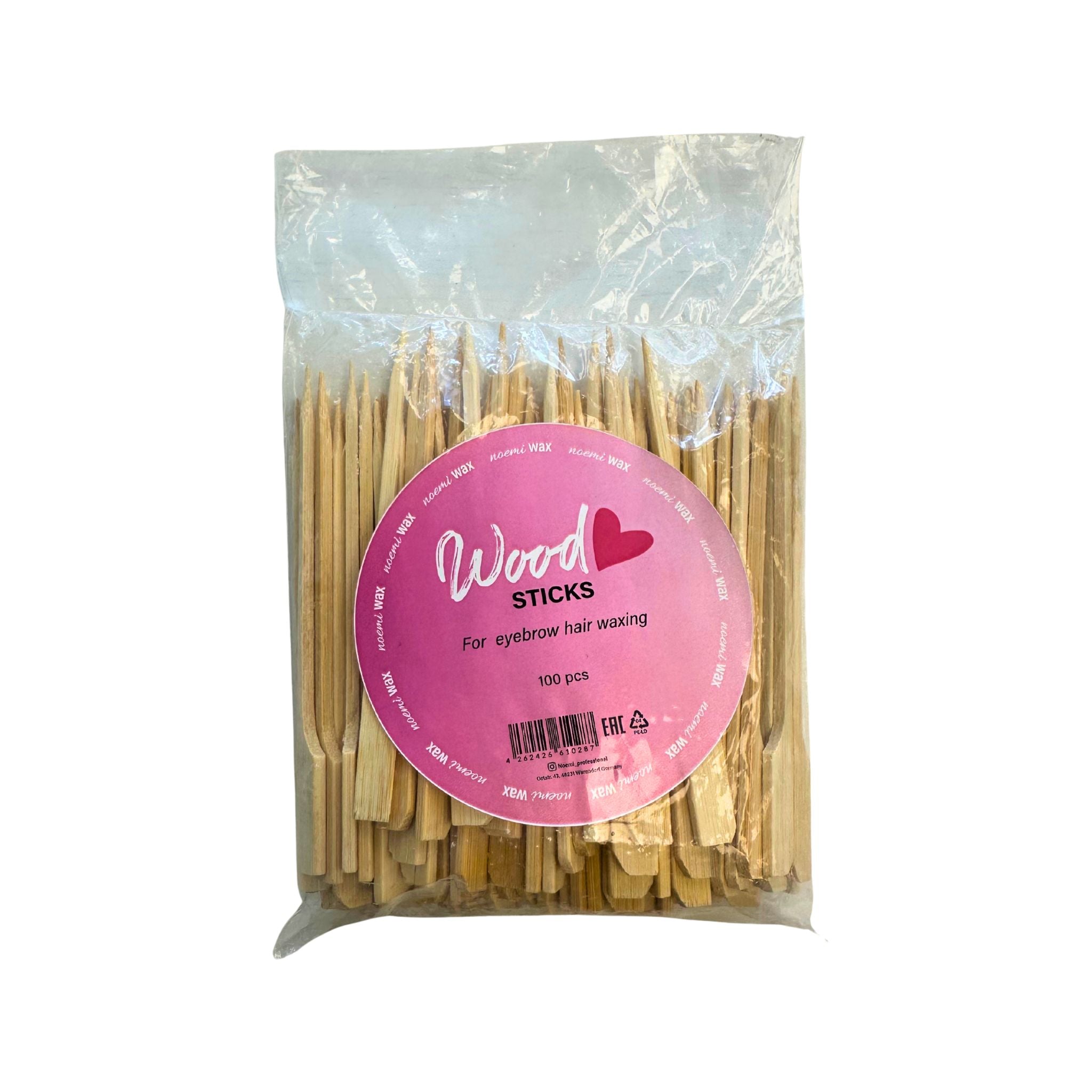 Noemi Wooden Waxing Sticks - Dual Ended