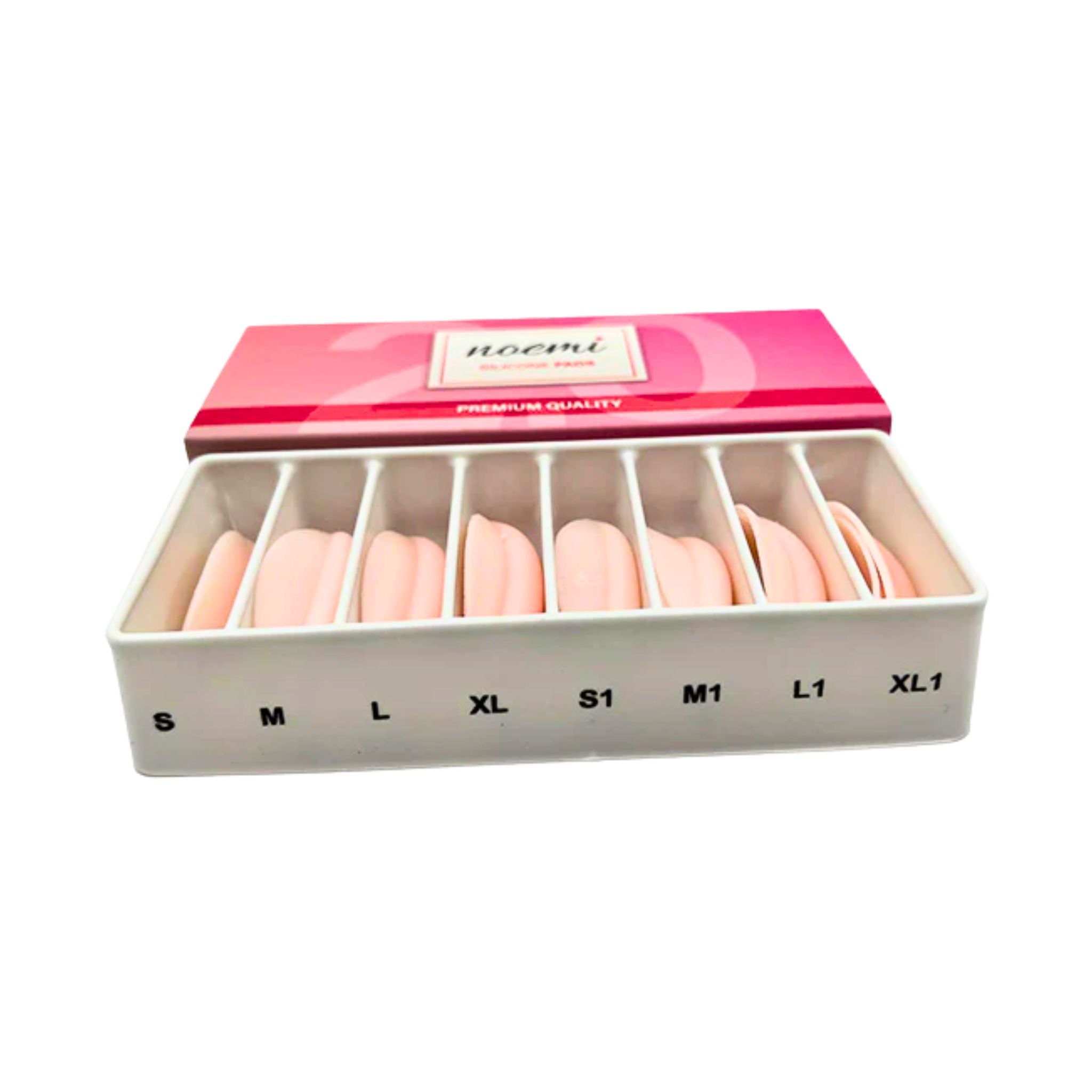 Noemi Silicone Pads 2.0 Premium - 8 Pairs Mix