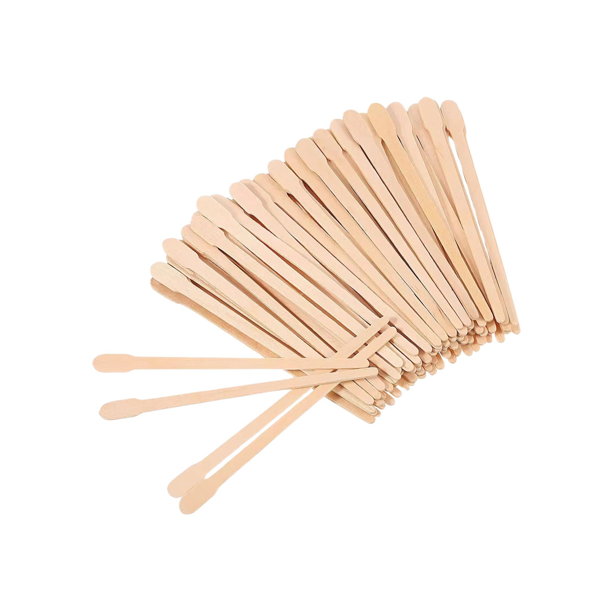 FLEX Beauty Wooden Waxing Spatulas - 100pc