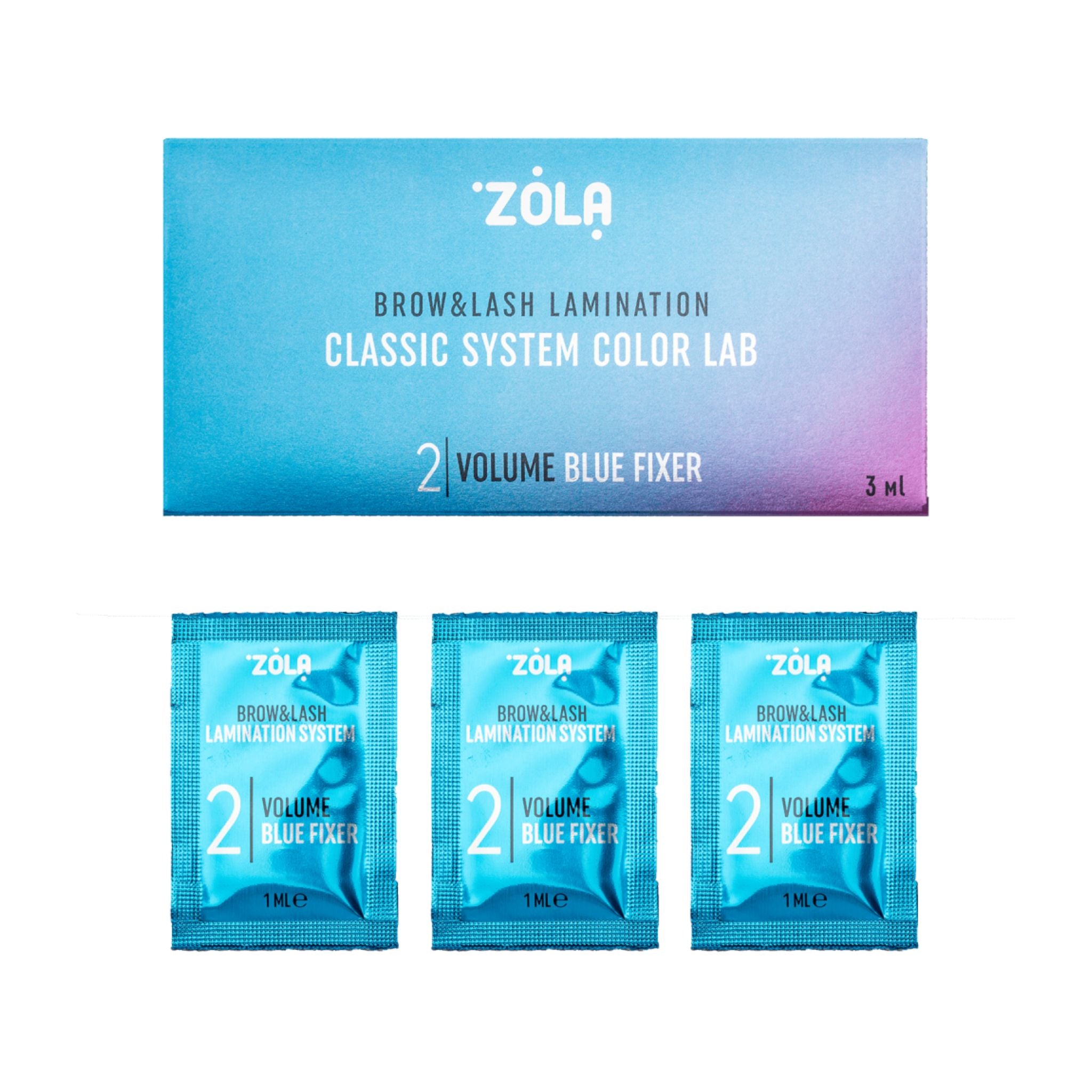 ZOLA Brow & Lash Lamination Colour Lab System - Sachets