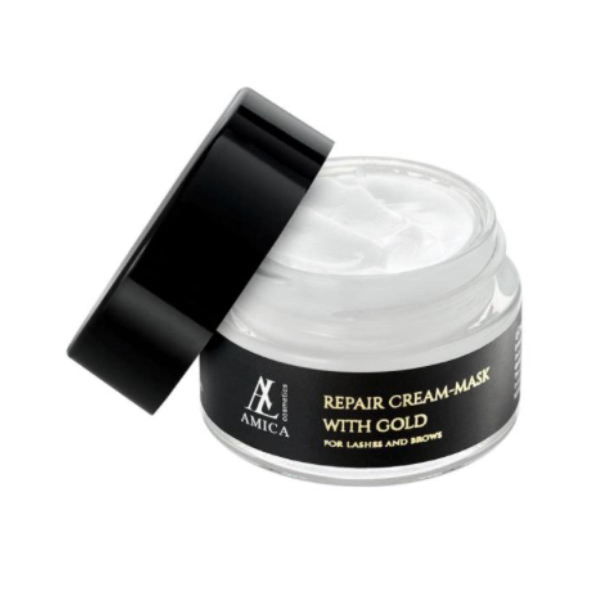 Amica Lashes Repair Cream-Mask with Gold - The Beauty House Shop