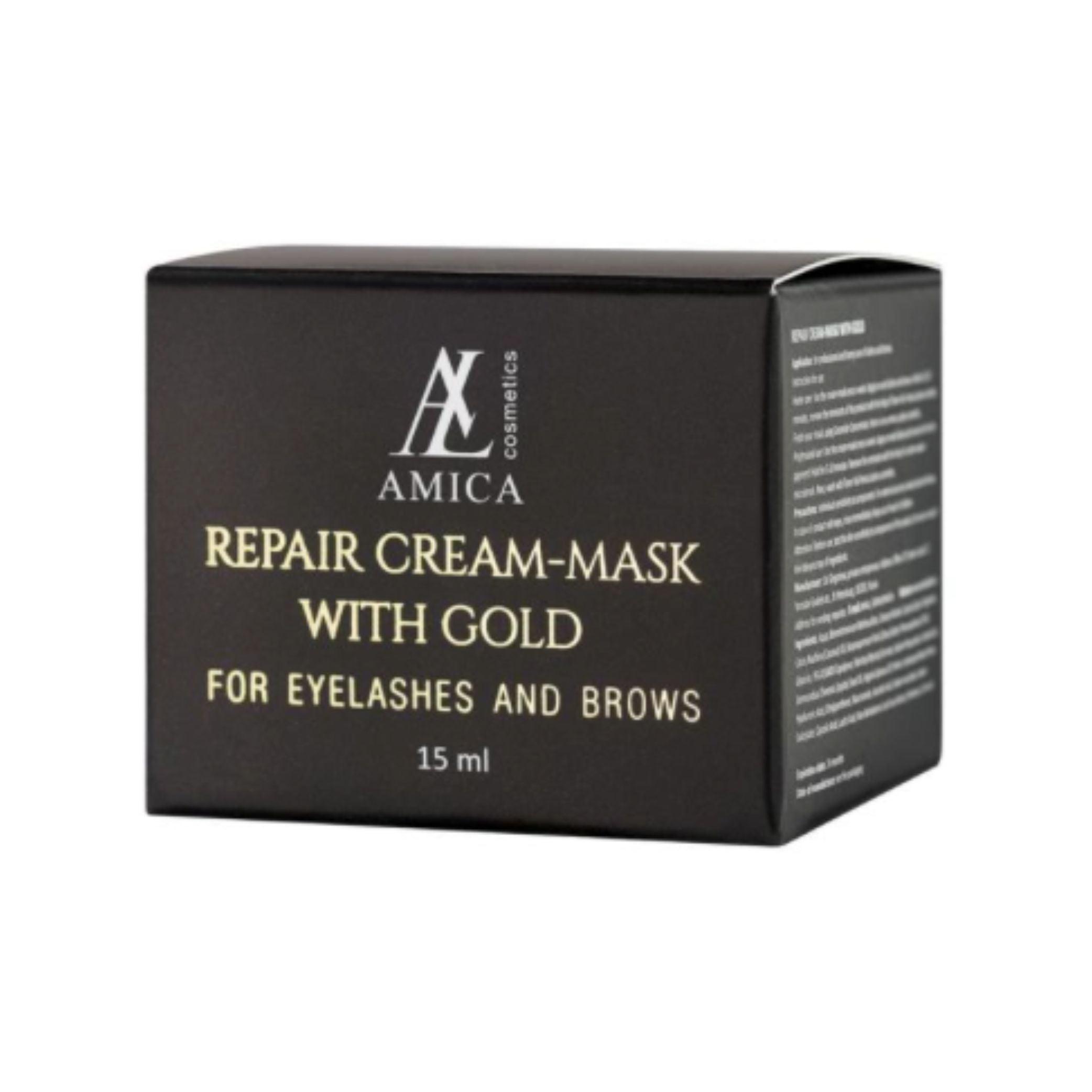 Amica Lashes Repair Cream-Mask with Gold - The Beauty House Shop